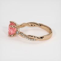 1.73 Ct. Sapphire Ring, 14K Rose Gold 4