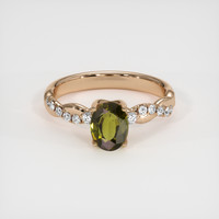 1.69 Ct. Gemstone Ring, 18K Rose Gold 1