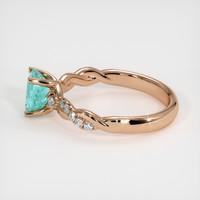 0.75 Ct. Gemstone Ring, 18K Rose Gold 4