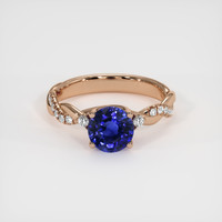 2.55 Ct. Sapphire Ring, 18K Rose Gold 1