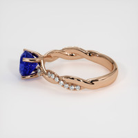 2.55 Ct. Sapphire Ring, 18K Rose Gold 4
