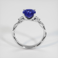 2.68 Ct. Blue Sapphire Ring, 10K White Gold 3