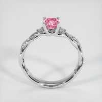 1.74 Ct. Padparadscha Sapphire Ring, 10K White Gold 3