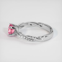 1.74 Ct. Padparadscha Sapphire Ring, 10K White Gold 4