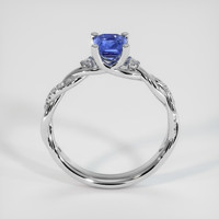 1.40 Ct. Blue Sapphire Ring, 10K White Gold 3