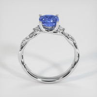 1.31 Ct. Blue Sapphire Ring, 10K White Gold 3