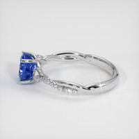 1.84 Ct. Sapphire Ring, 14K White Gold 4