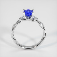 1.12 Ct. Sapphire Ring, 14K White Gold 3