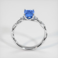 1.08 Ct. Sapphire Ring, 14K White Gold 3