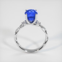 4.05 Ct. Sapphire Ring, 14K White Gold 3