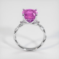 6.15 Ct. Sapphire Ring, 14K White Gold 3