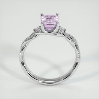 2.01 Ct. Pink Sapphire Ring, 14K White Gold 3