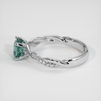 1.26 Ct. Sapphire Ring, 14K White Gold 4