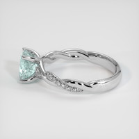 1.79 Ct. Sapphire Ring, 14K White Gold 4