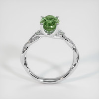 2.84 Ct. Sapphire Ring, 14K White Gold 3