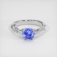 1.44 Ct. Sapphire Ring, 18K White Gold 1