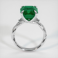 4.85 Ct. Emerald Ring, 18K White Gold 3