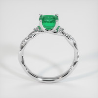 1.65 Ct. Emerald Ring, 18K White Gold 3