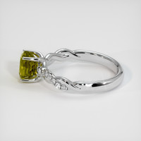 1.69 Ct. Gemstone Ring, 18K White Gold 4