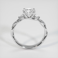 1.54 Ct. White Sapphire Ring, 18K White Gold 3