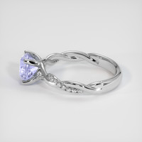 2.13 Ct. Sapphire Ring, 18K White Gold 4