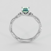 1.13 Ct. Bi Color / Parti Sapphire Ring, 18K White Gold 3