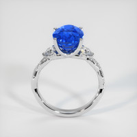 5.82 Ct. Sapphire Ring, 18K White Gold 3