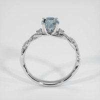 1.33 Ct. Sapphire Ring, 18K White Gold 3
