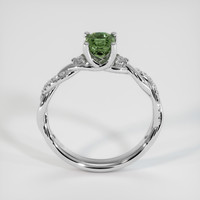 1.28 Ct. Sapphire Ring, 18K White Gold 3