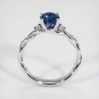 1.14 Ct. Sapphire Ring, 18K White Gold 3