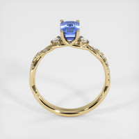 1.72 Ct. Blue Sapphire Ring, 10K Yellow Gold 3