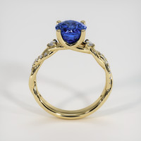 2.58 Ct. Sapphire Ring, 14K Yellow Gold 3