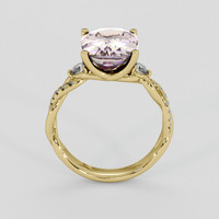3.56 Ct. Bi Color Ametrine Ring, 14K Yellow Gold 3