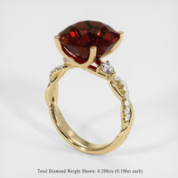 8.50 Ct. Gemstone Ring, 14K Yellow Gold 2