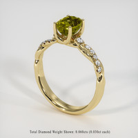 1.69 Ct. Gemstone Ring, 14K Yellow Gold 2