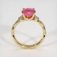3.06 Ct. Sapphire Ring, 14K Yellow Gold 3