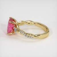 3.06 Ct. Sapphire Ring, 14K Yellow Gold 4