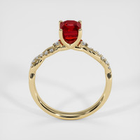 1.65 Ct. Ruby Ring, 14K Yellow Gold 3