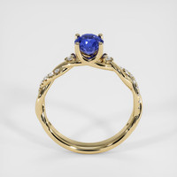 0.86 Ct. Sapphire Ring, 14K Yellow Gold 3