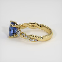 2.49 Ct. Sapphire Ring, 14K Yellow Gold 4
