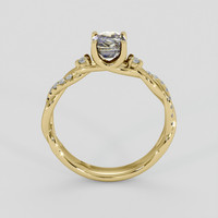 1.09 Ct. Bi Color / Parti Sapphire Ring, 14K Yellow Gold 3