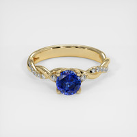 1.70 Ct. Sapphire Ring, 14K Yellow Gold 1