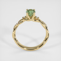 0.78 Ct. Sapphire Ring, 14K Yellow Gold 3