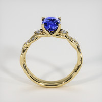 1.53 Ct. Blue Sapphire Ring, 18K Yellow Gold 3