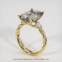 7.72 Ct. Gemstone Ring, 18K Yellow Gold 2