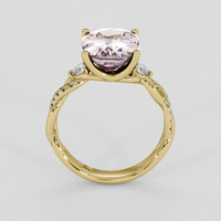3.56 Ct. Bi Color Ametrine Ring, 18K Yellow Gold 3