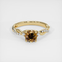 1.02 Ct. Gemstone Ring, 18K Yellow Gold 1