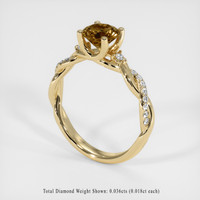 1.02 Ct. Gemstone Ring, 18K Yellow Gold 2