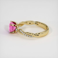 1.55 Ct. Sapphire Ring, 18K Yellow Gold 4