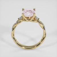 2.97 Ct. Pink Sapphire Ring, 18K Yellow Gold 3